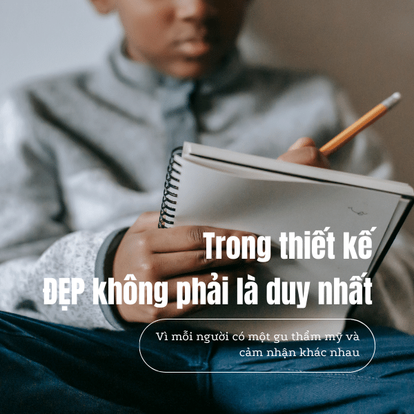 Trong đồ hoạ thì Đẹp không phải là duy nhất
