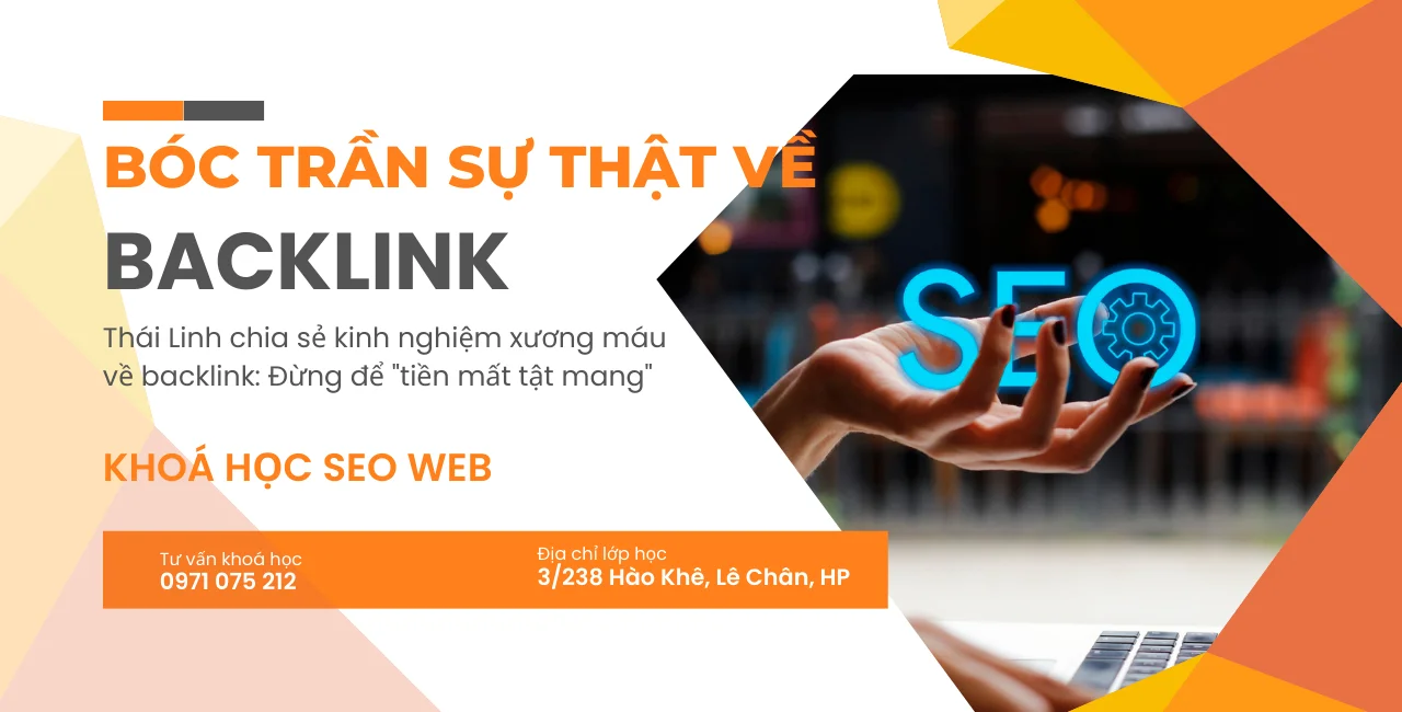 Thể hiện mối quan hệ giữa backlink, độ trust và thứ hạng website